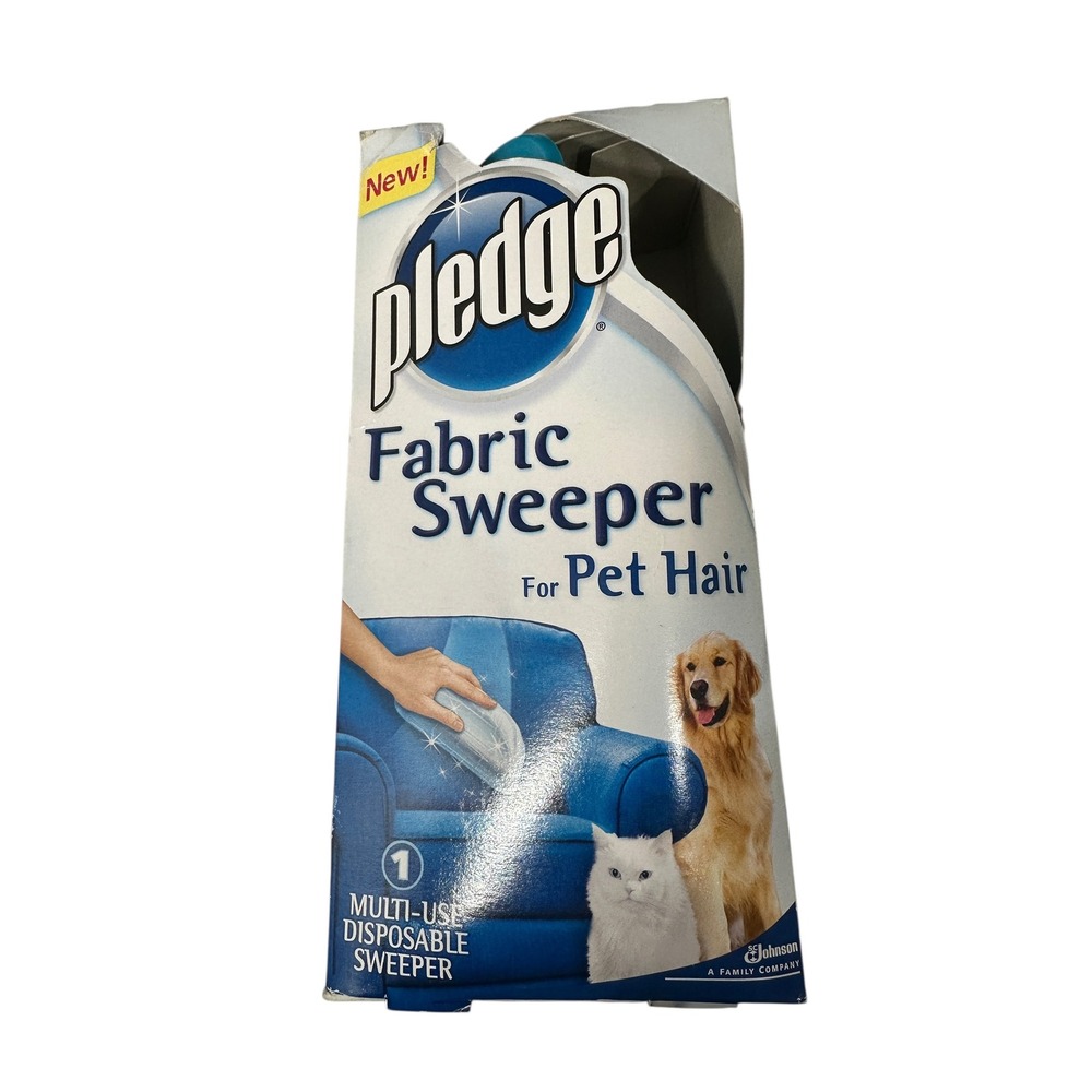 Pledge Fabric Sweeper for Pet Hair – Discontinued – New Unused Open‎ Box
